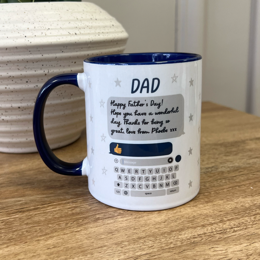 
                      
                        Personalised Thumbs Up Dad Mug
                      
                    