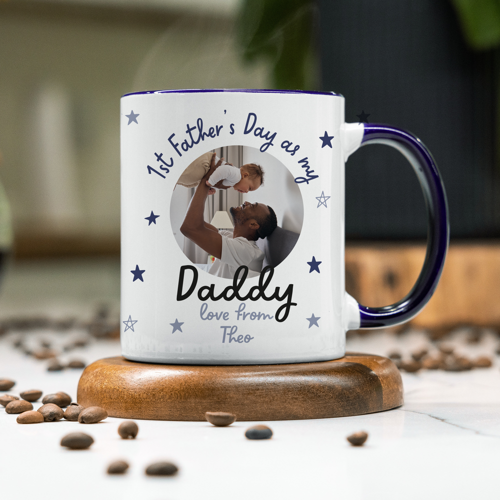 
                      
                        Personalised First Father's Day Photo Mug
                      
                    