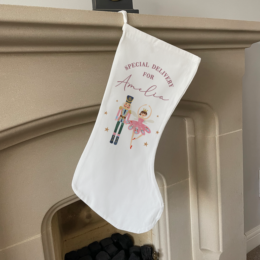 
                      
                        Personalised Ballerina & Nutcracker Christmas Stockings
                      
                    