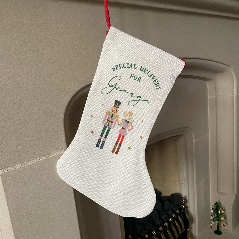 
                      
                        Personalised Ballerina & Nutcracker Christmas Stockings
                      
                    