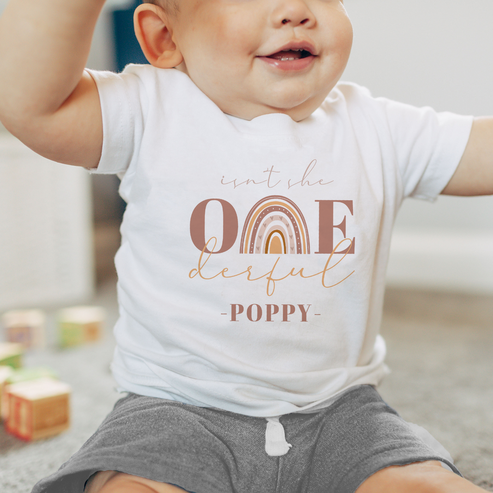 
                      
                        Personalised Onederful First Birthday T-Shirt & Baby Vest
                      
                    