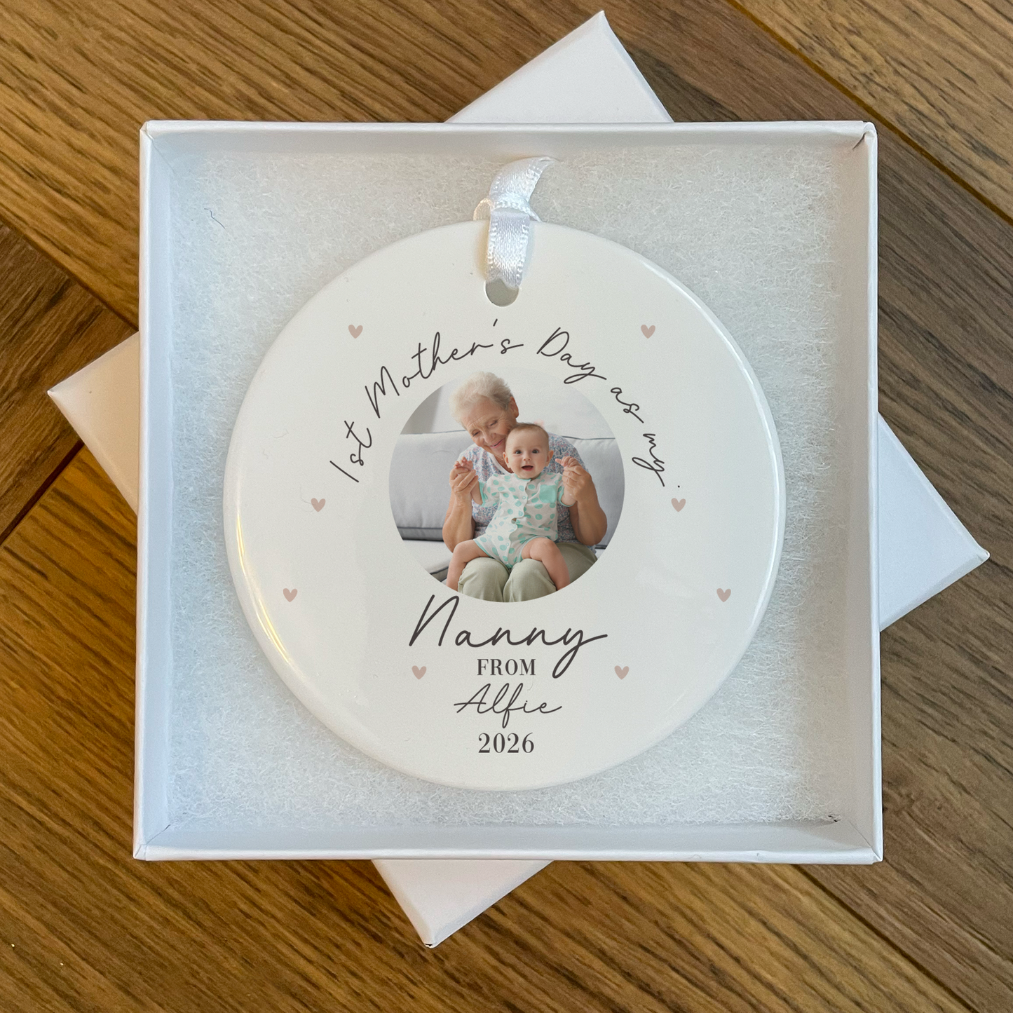 Personalised First Mother's Day Ornament