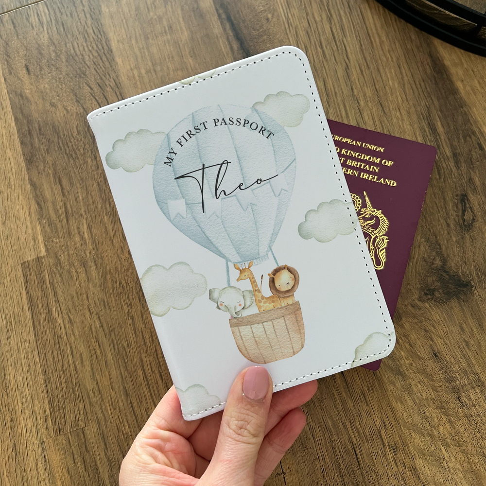 
                      
                        Personalised First Passport Cover & Luggage Tag Set
                      
                    