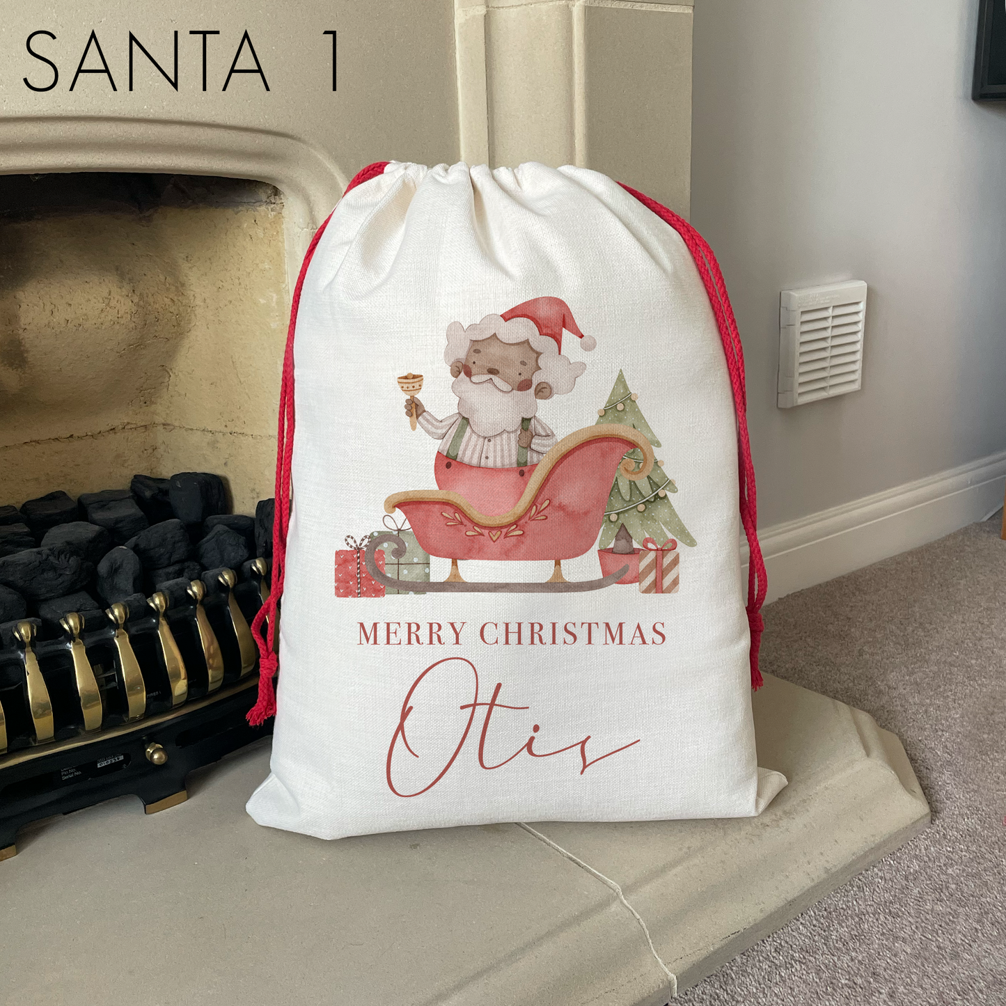 Personalised Santa Christmas Sack