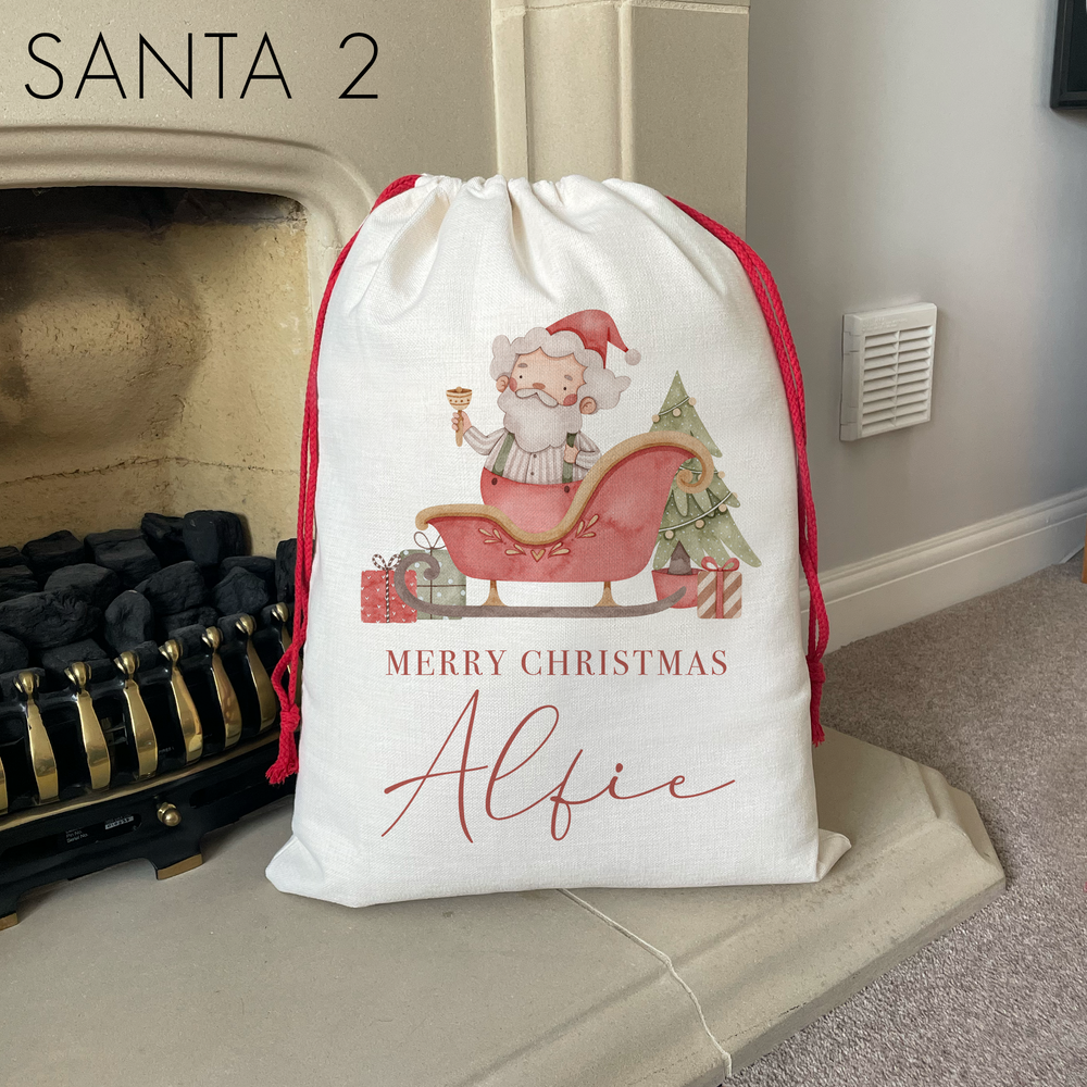 
                  
                    Personalised Santa Christmas Sack
                  
                