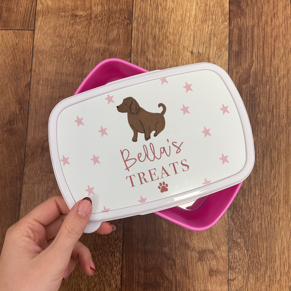 
                      
                        Personalised Dog Bag & Treat Box Set
                      
                    