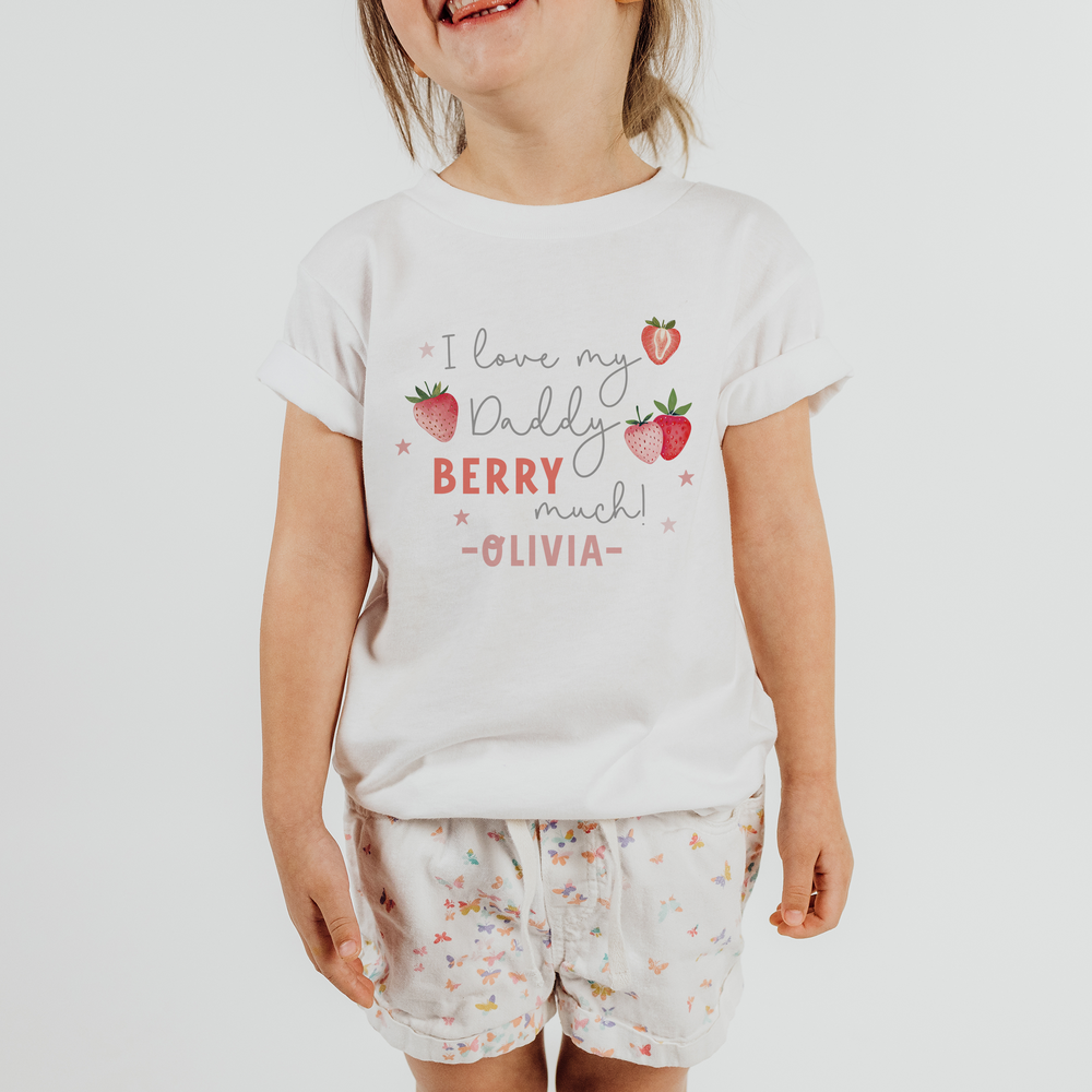 
                      
                        Personalised Berry Father's Day T-Shirt & Baby Vest
                      
                    