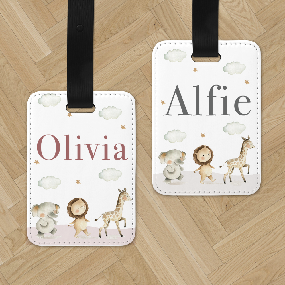 
                      
                        Personalised Jungle Passport Cover & Luggage Tag Set
                      
                    