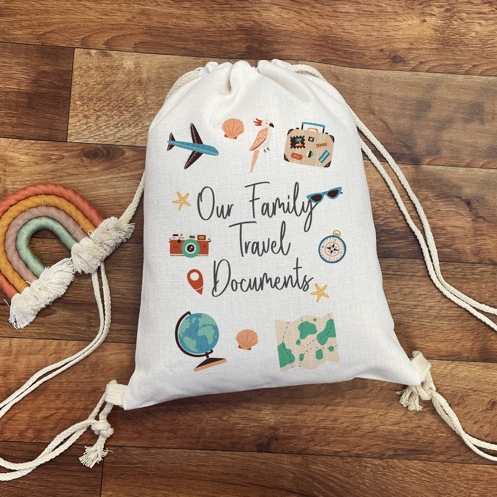 Personalised Family Travel Bag