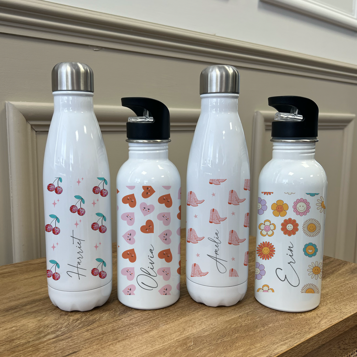 Personalised Girls / Women's Water Bottles