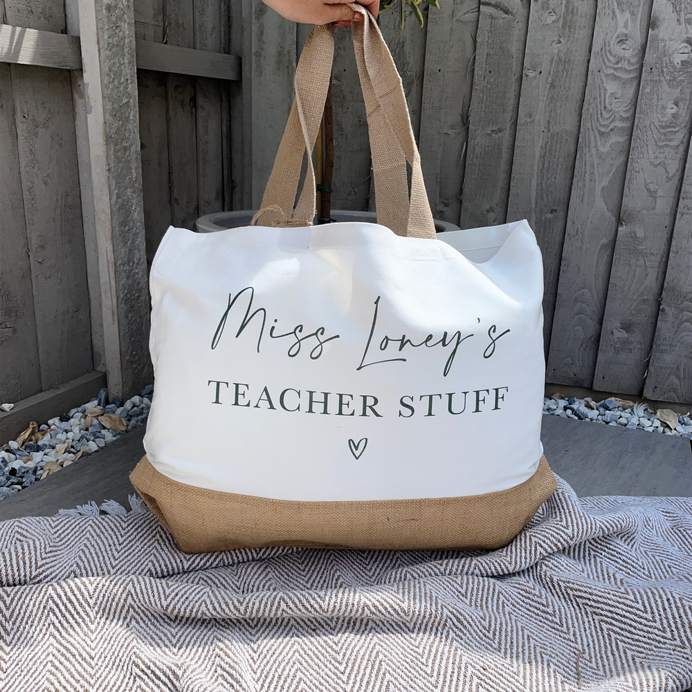 
                      
                        Personalised Teacher Stuff Bag
                      
                    