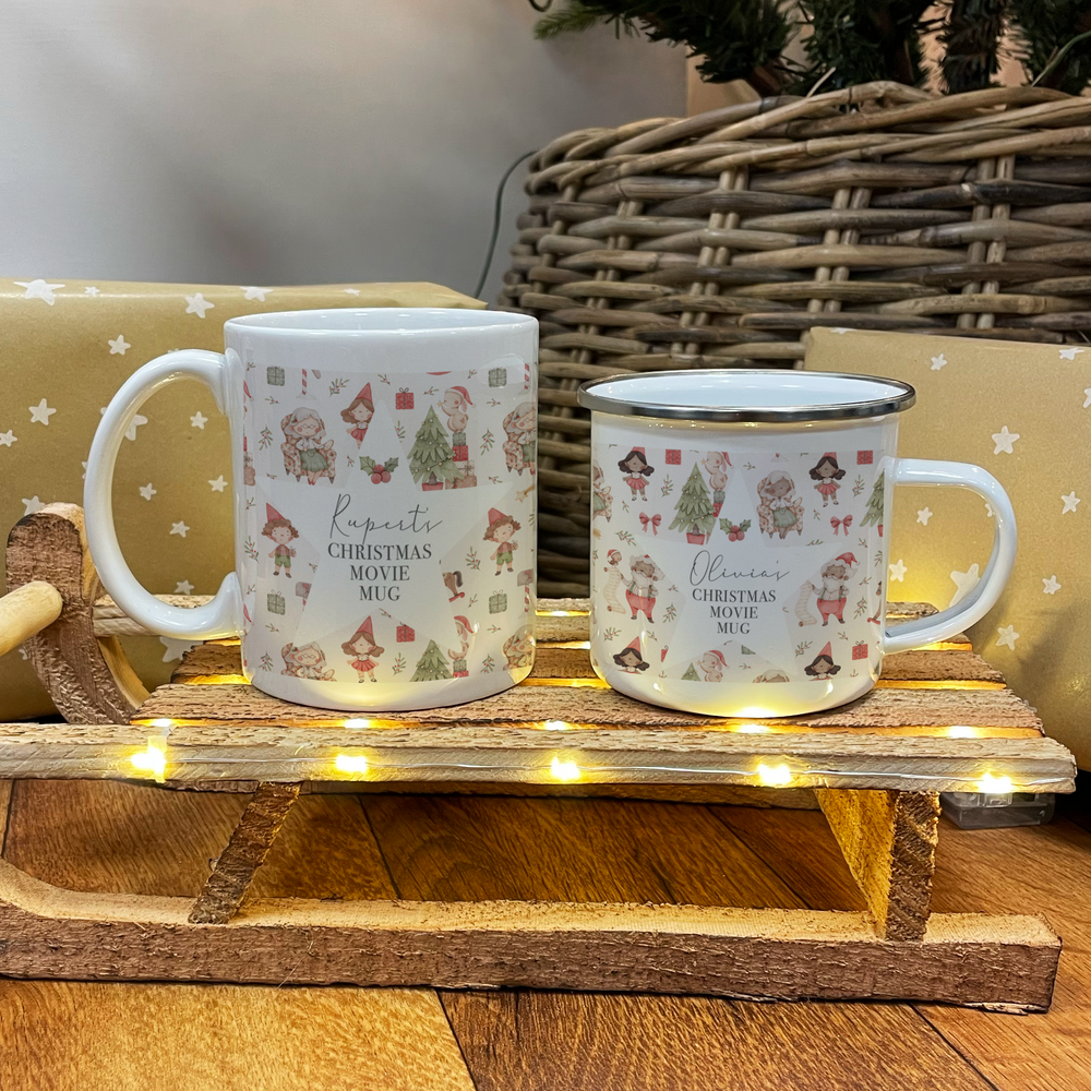 
                      
                        Personalised Christmas Movie  Mug
                      
                    