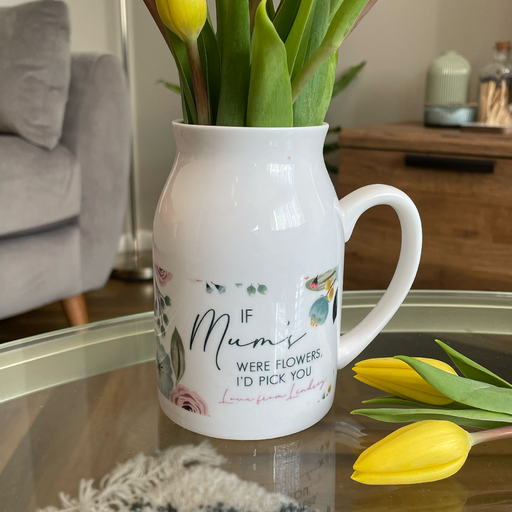 
                      
                        Personalised I'd Pick You Mother's Day Jug Vase
                      
                    