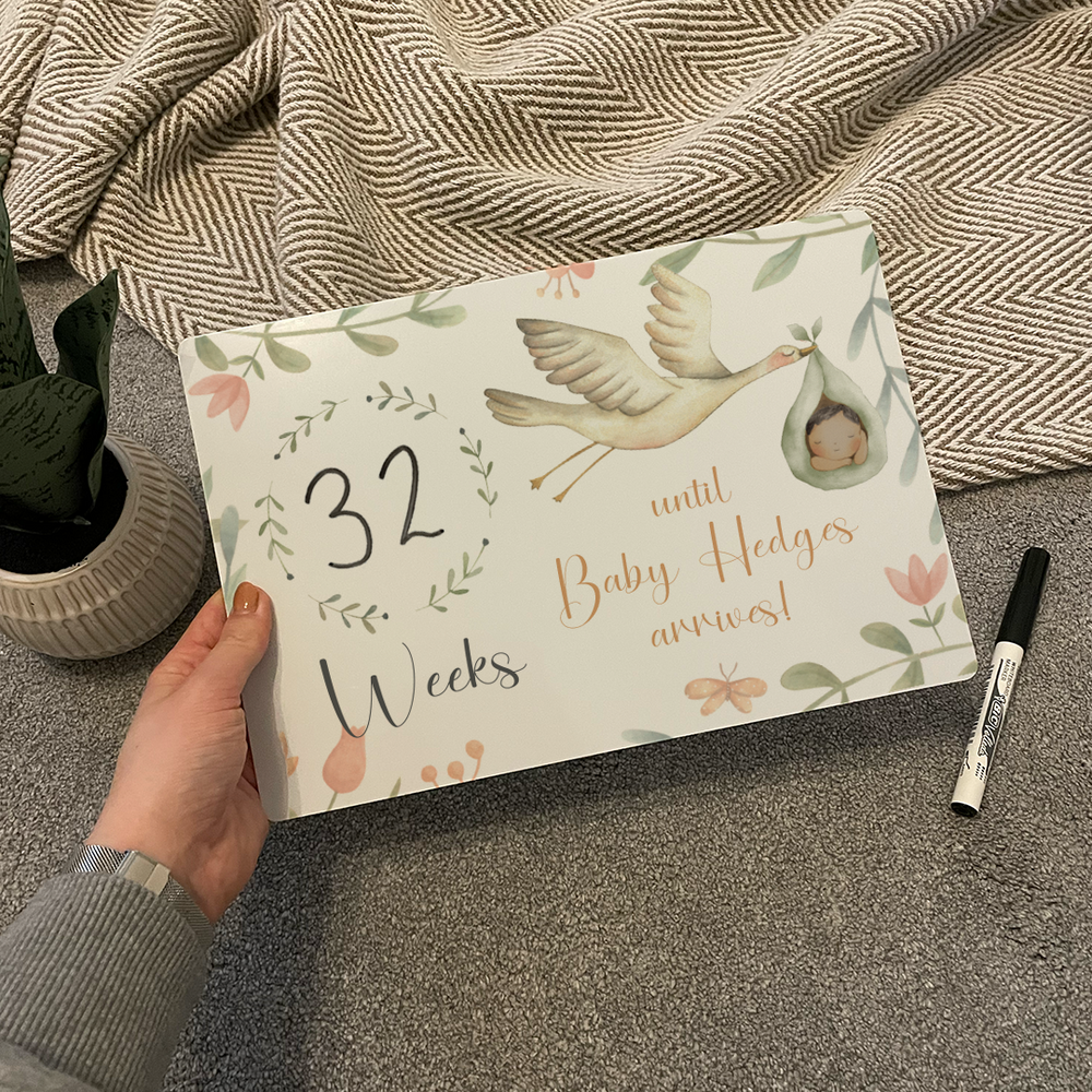 
                      
                        Personalised Pregnancy Countdown Sign
                      
                    
