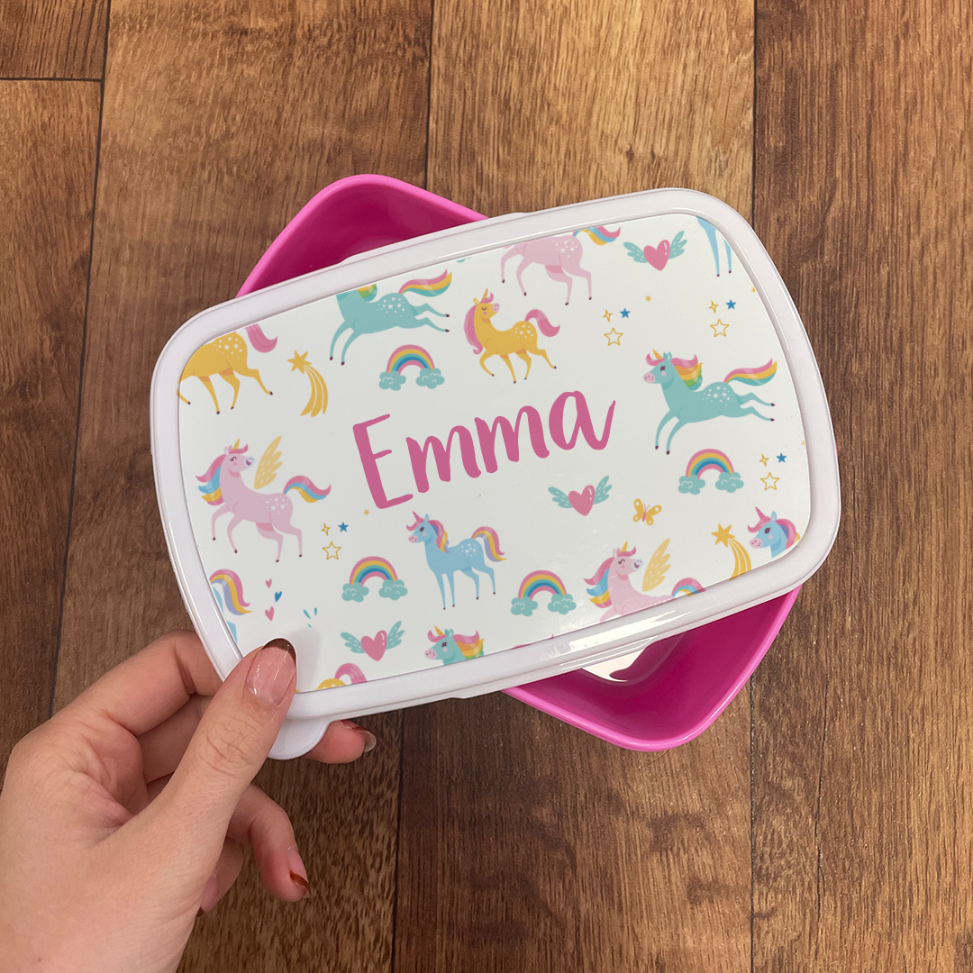 Personalised Unicorn Snack Box