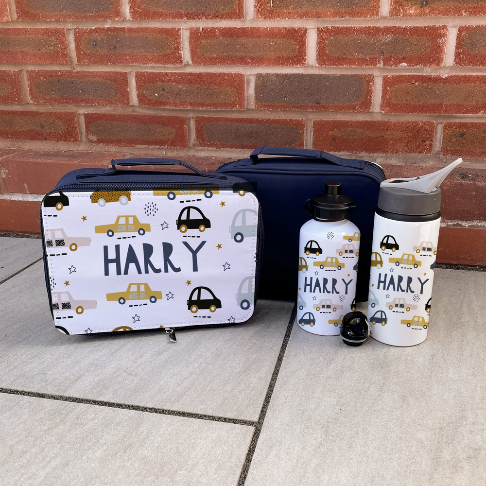 
                      
                        Personalised Car Lunch Box & Bottle Set
                      
                    