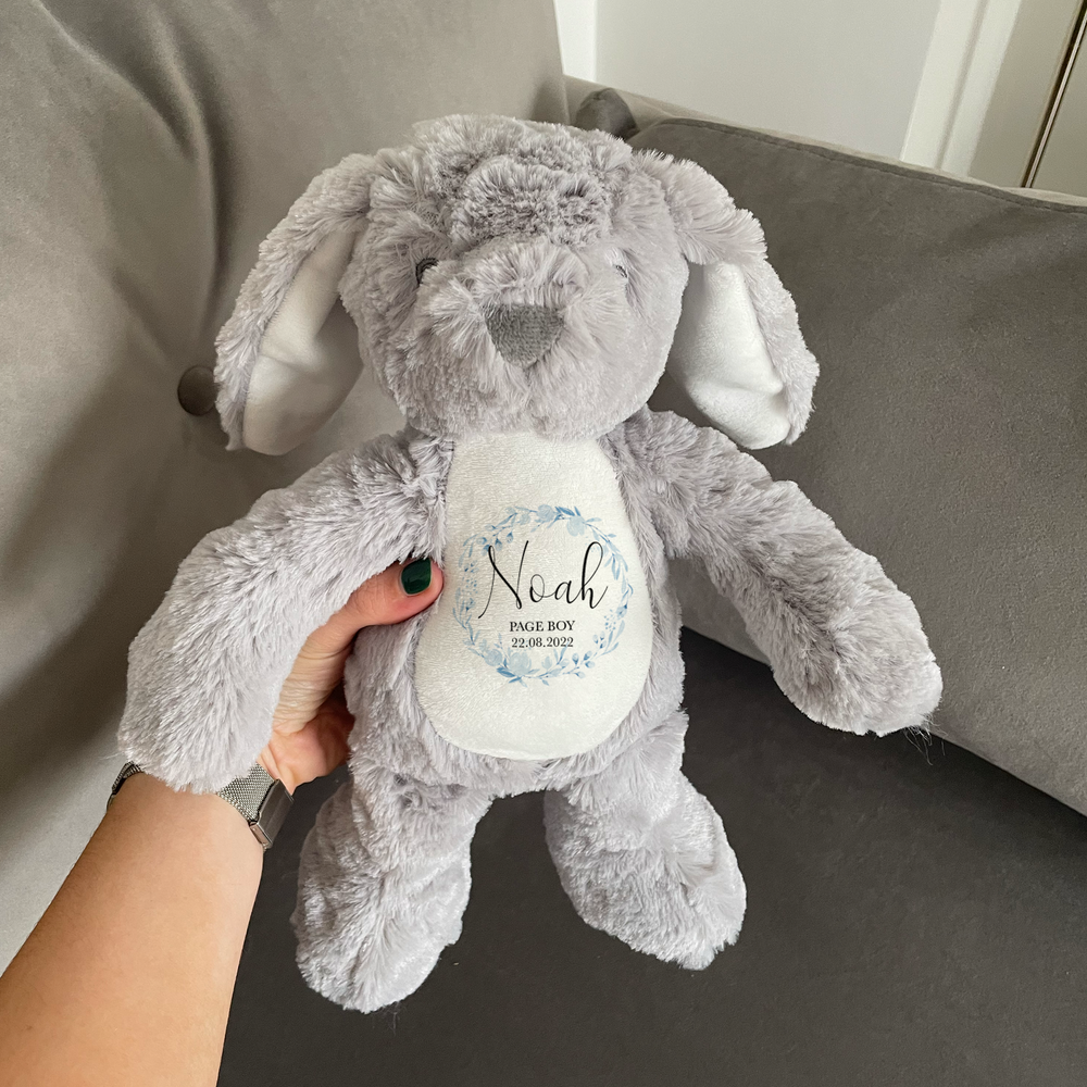 Personalised Christening Bunny