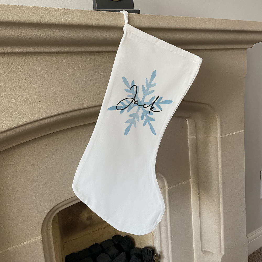
                  
                    Personalised Snowflake Stocking
                  
                