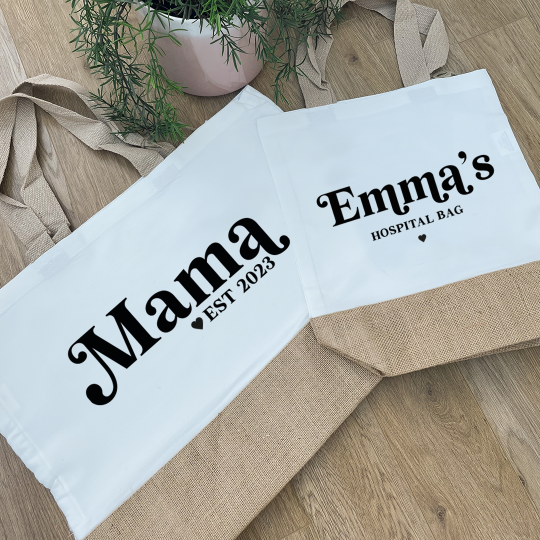 Personalised Mama Hospital Bag