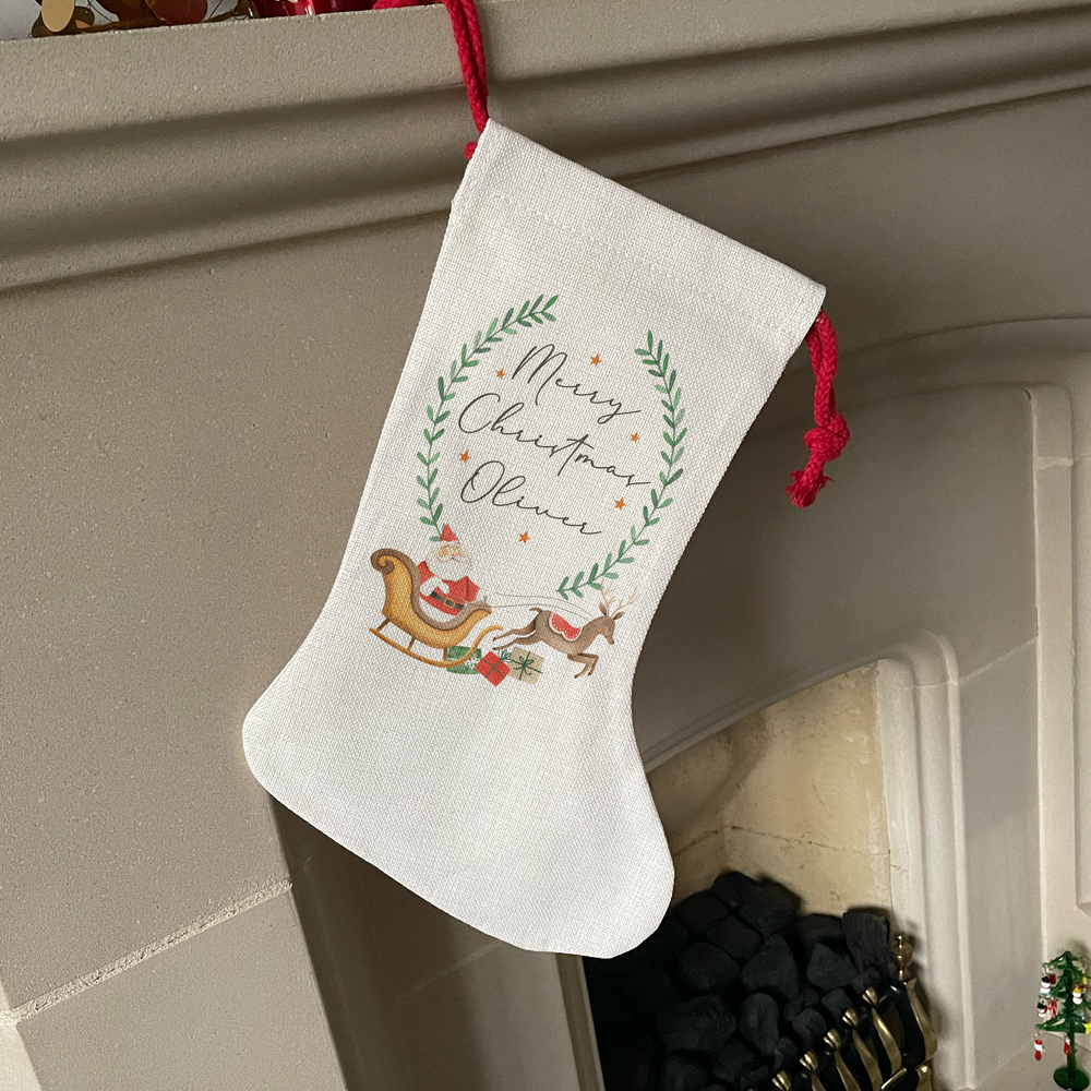 
                      
                        Personalised Santa's Sleigh Stocking
                      
                    