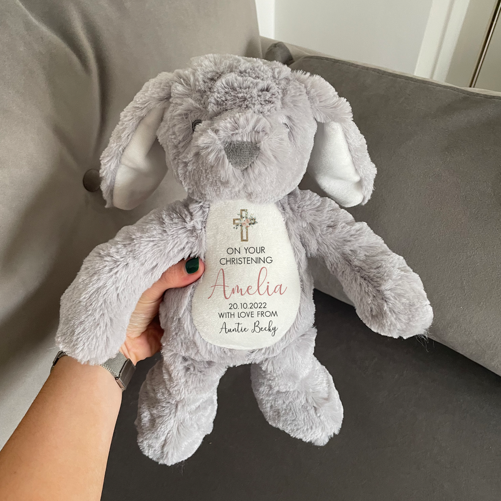 
                      
                        Personalised Christening Bunny
                      
                    