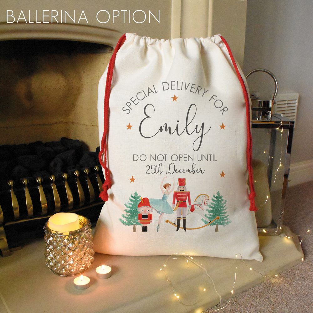 
                      
                        Personalised Nutcracker Christmas Sack
                      
                    