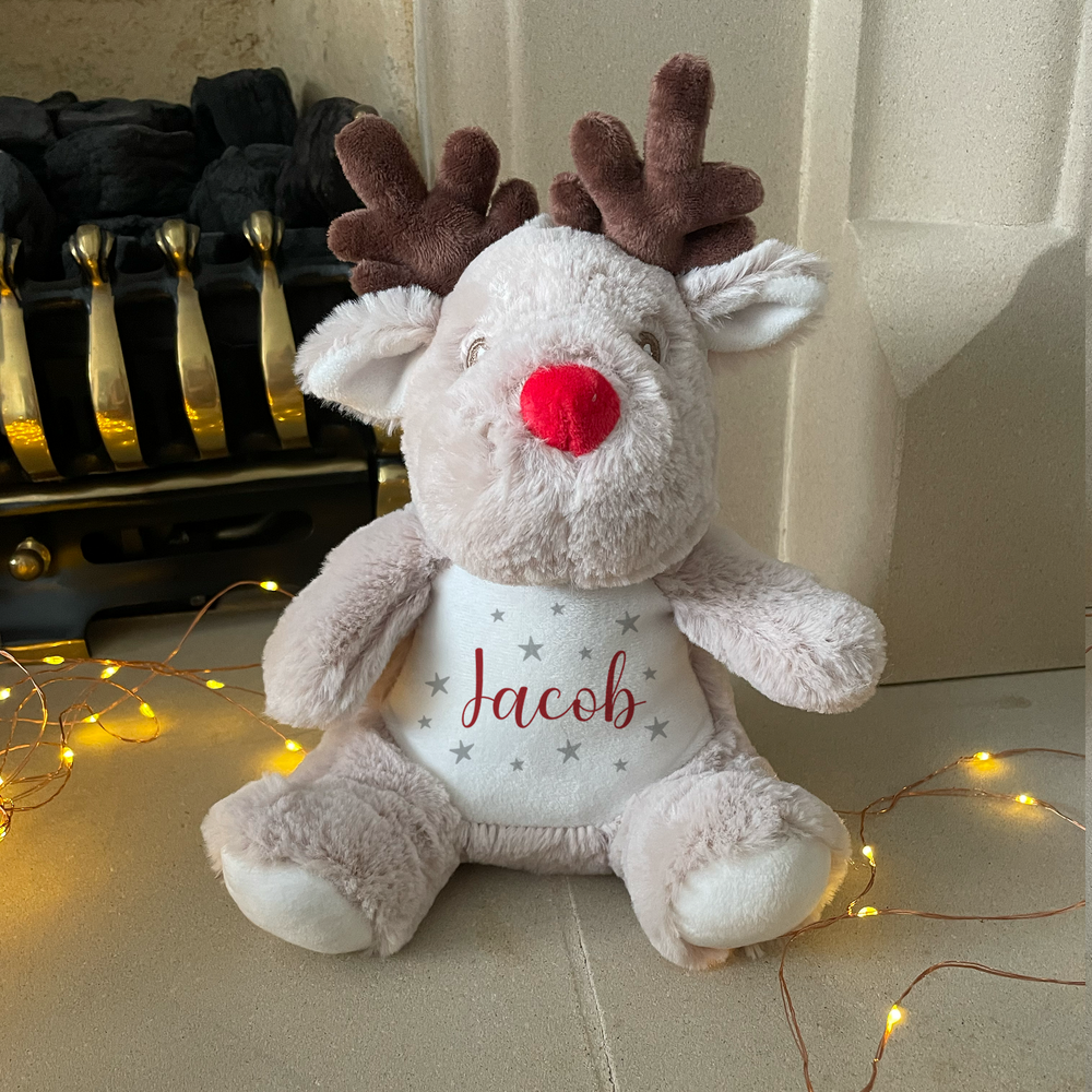 
                      
                        Personalised First Christmas Reindeer Teddy
                      
                    