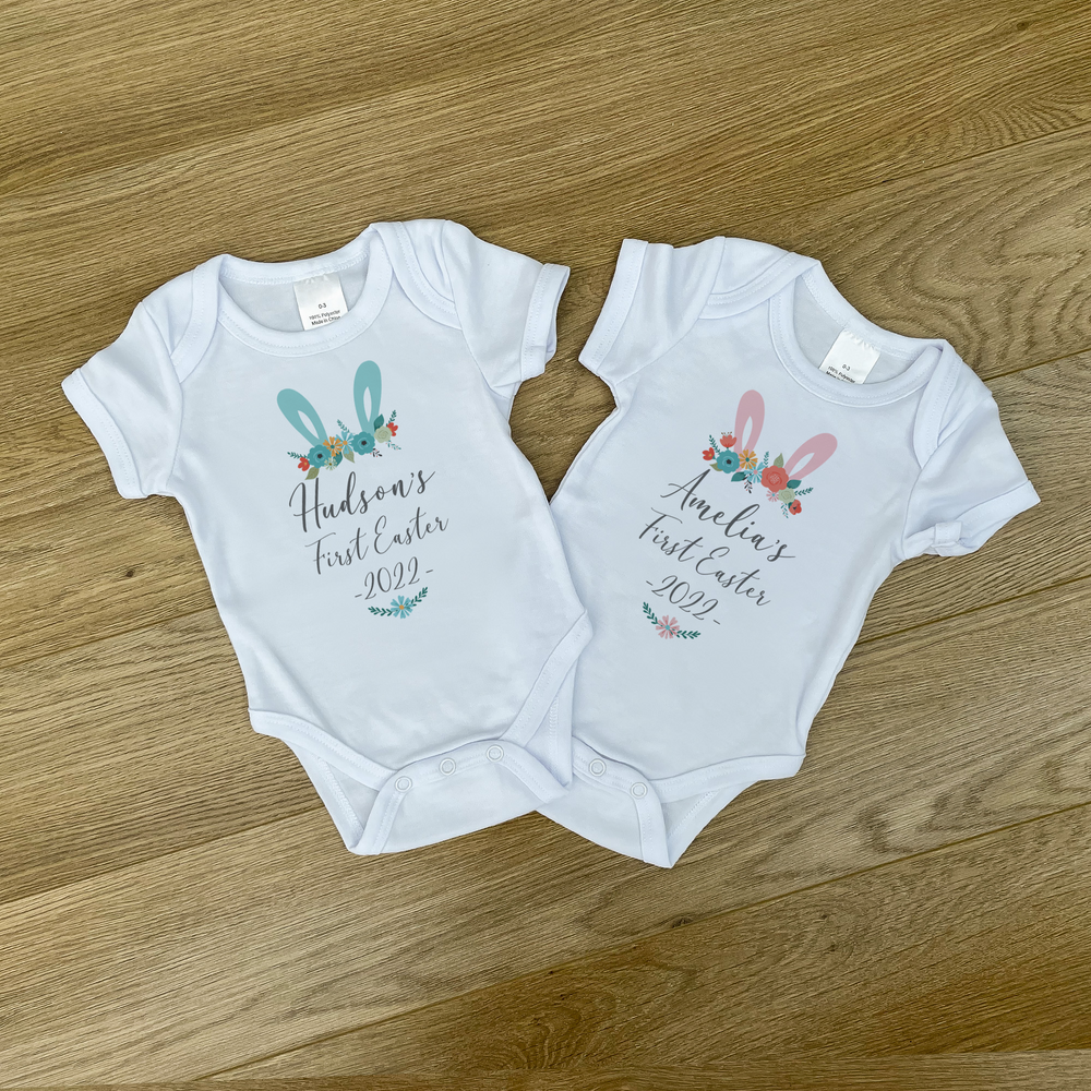 
                      
                        Personalised First Easter Vest and Sleepsuit
                      
                    