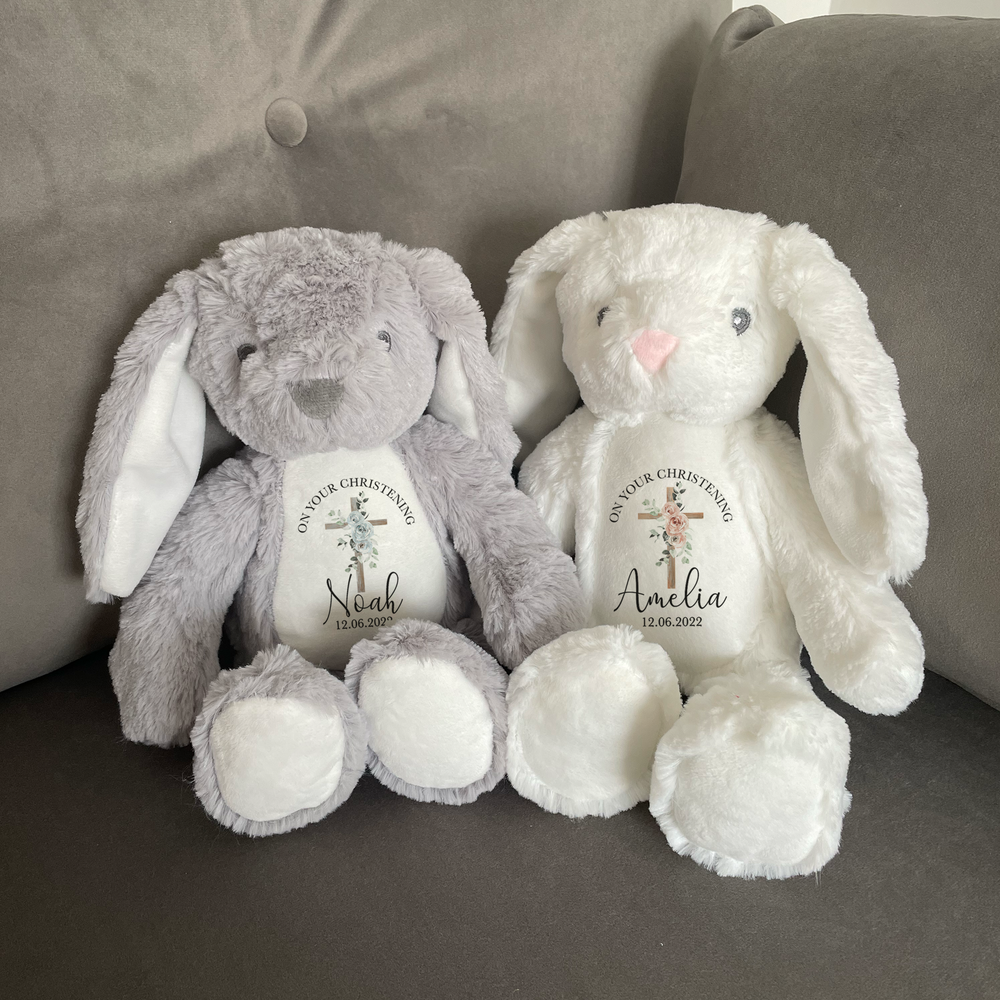 
                      
                        Personalised Christening Bunny
                      
                    