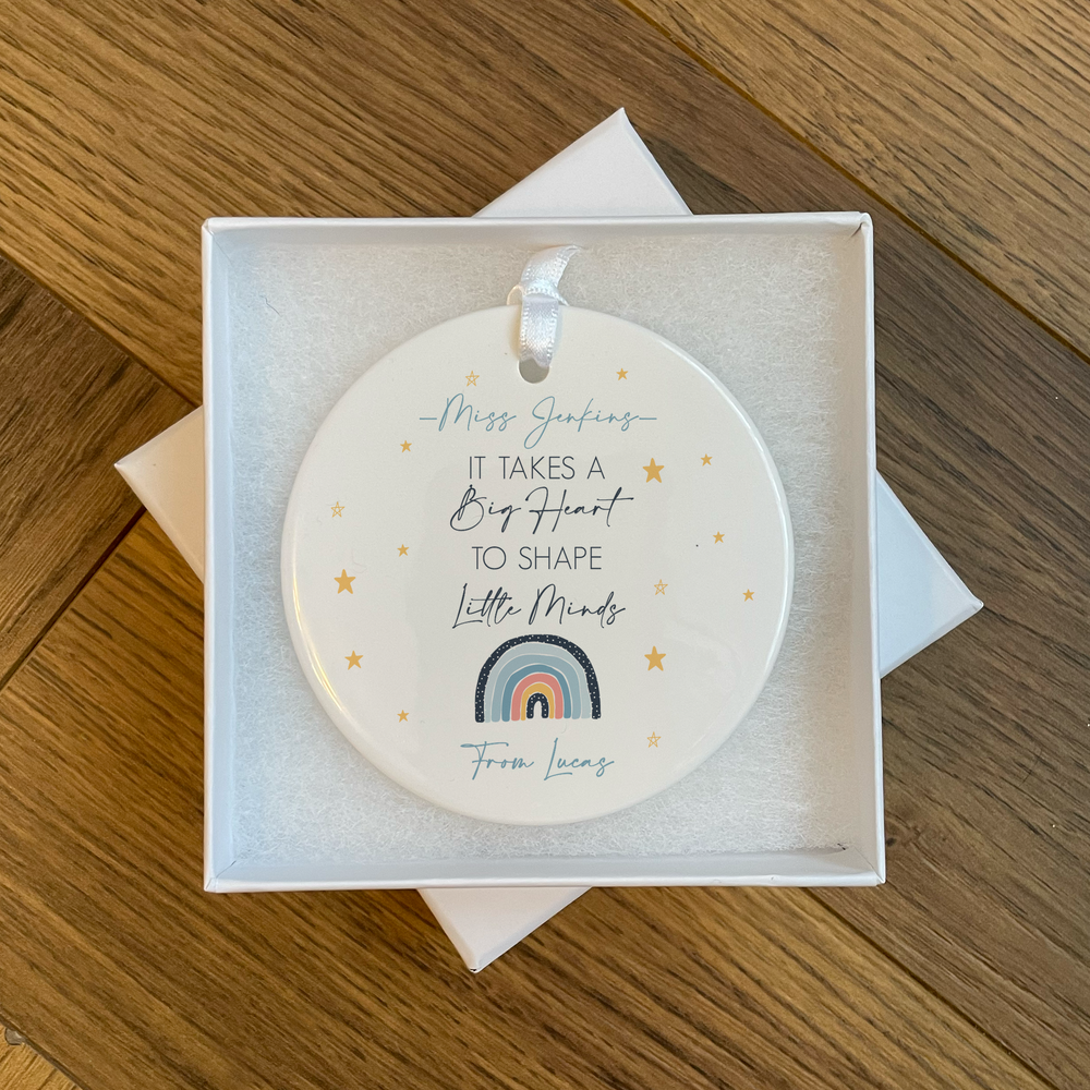 
                      
                        Personalised Thank You Teacher Ornament
                      
                    