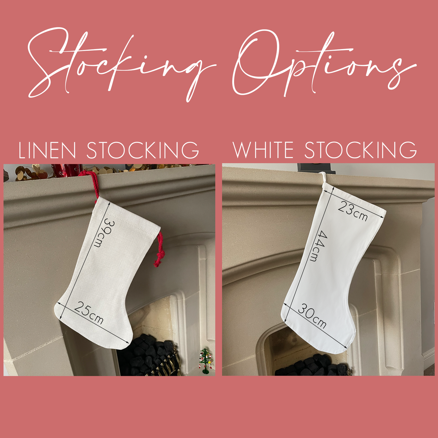Personalised Elf Christmas Stocking