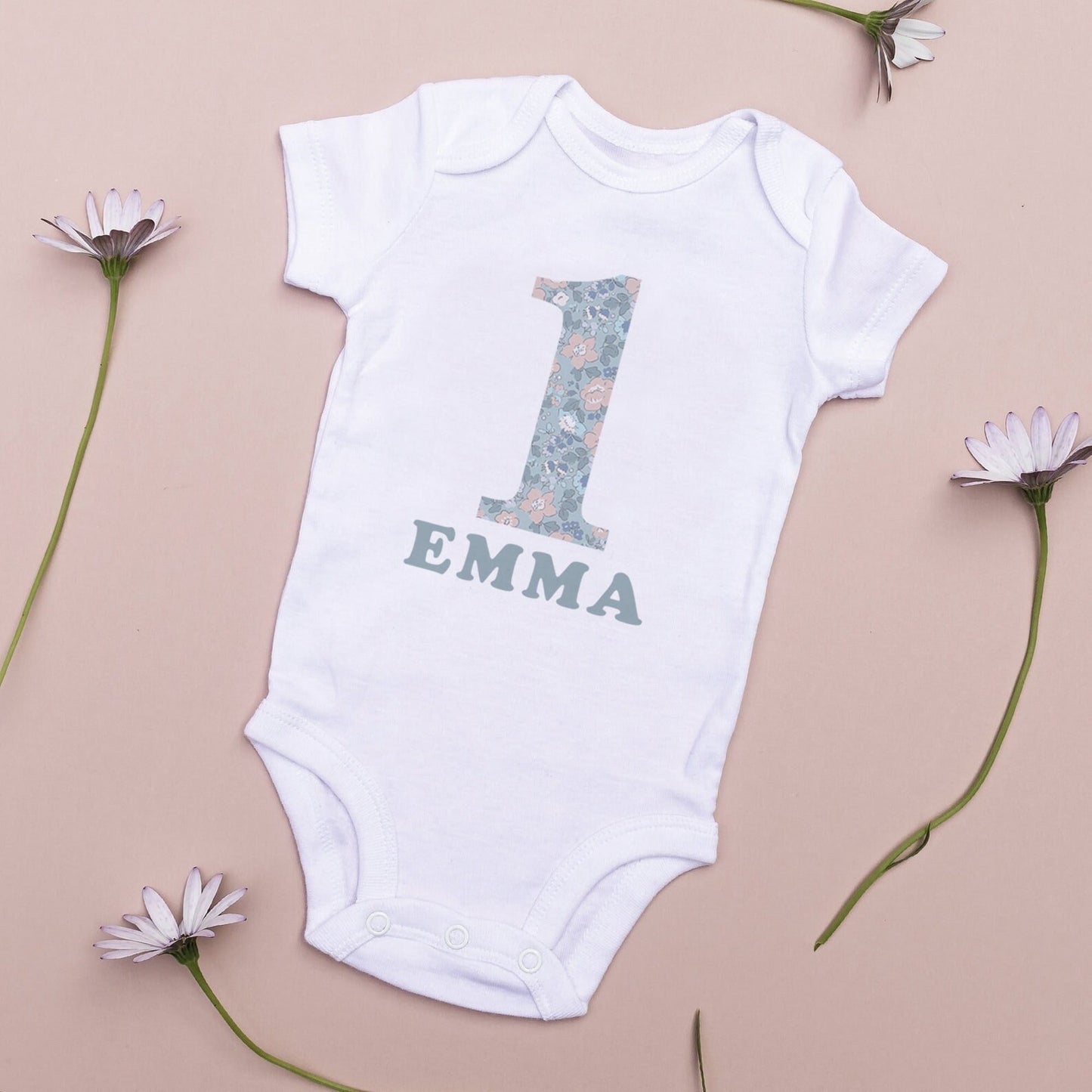 
                  
                    Personalised Floral 1st Birthday Baby Vest
                  
                