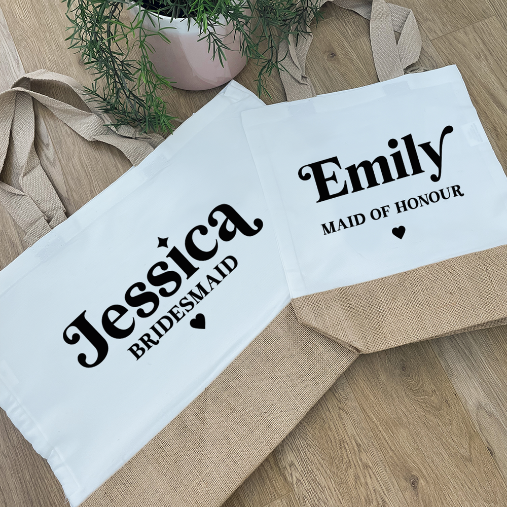 
                  
                    Personalised Bridal Party Bag
                  
                