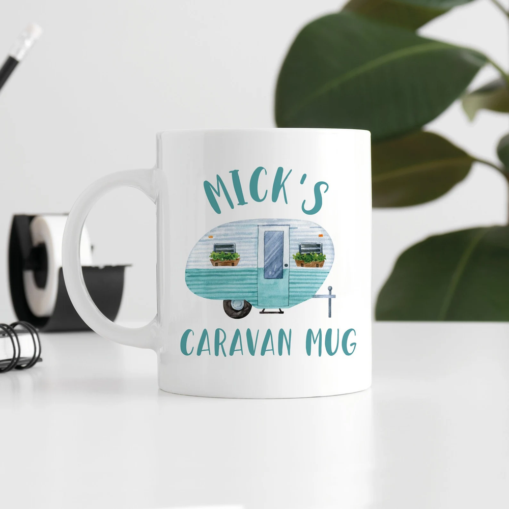 Personalised Caravan Mug