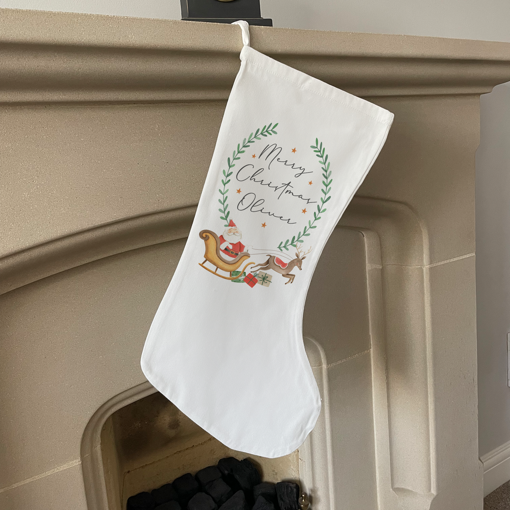 
                      
                        Personalised Santa's Sleigh Stocking
                      
                    