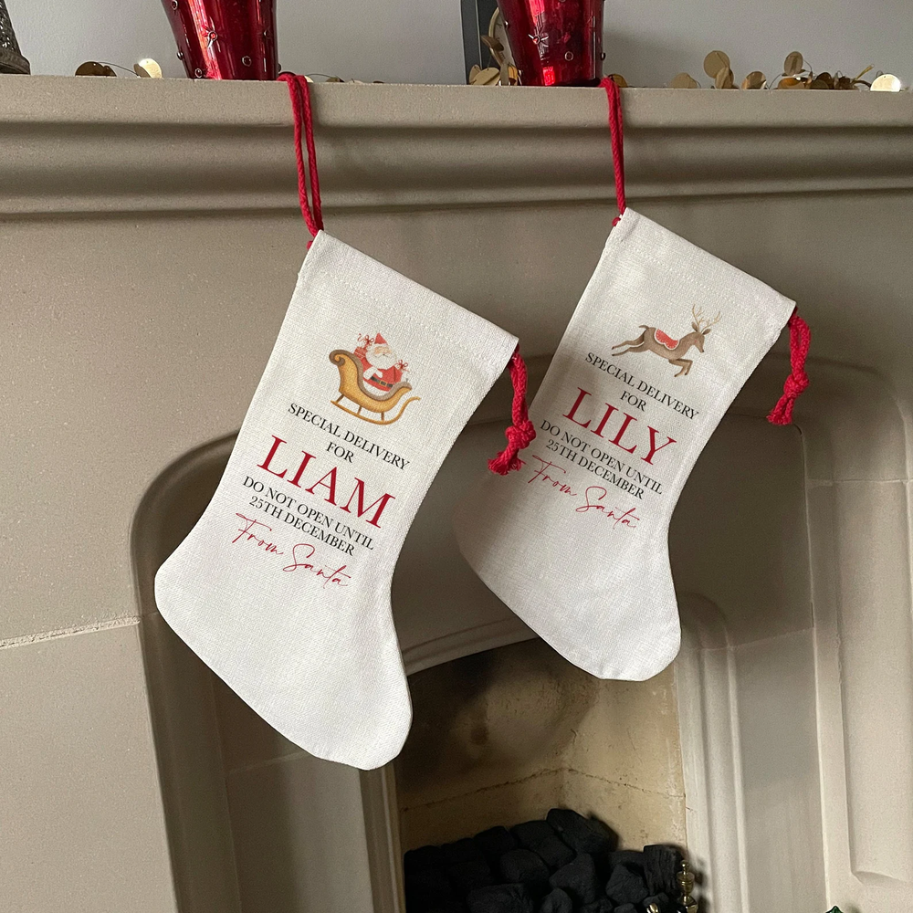 
                      
                        Personalised Christmas Stockings
                      
                    