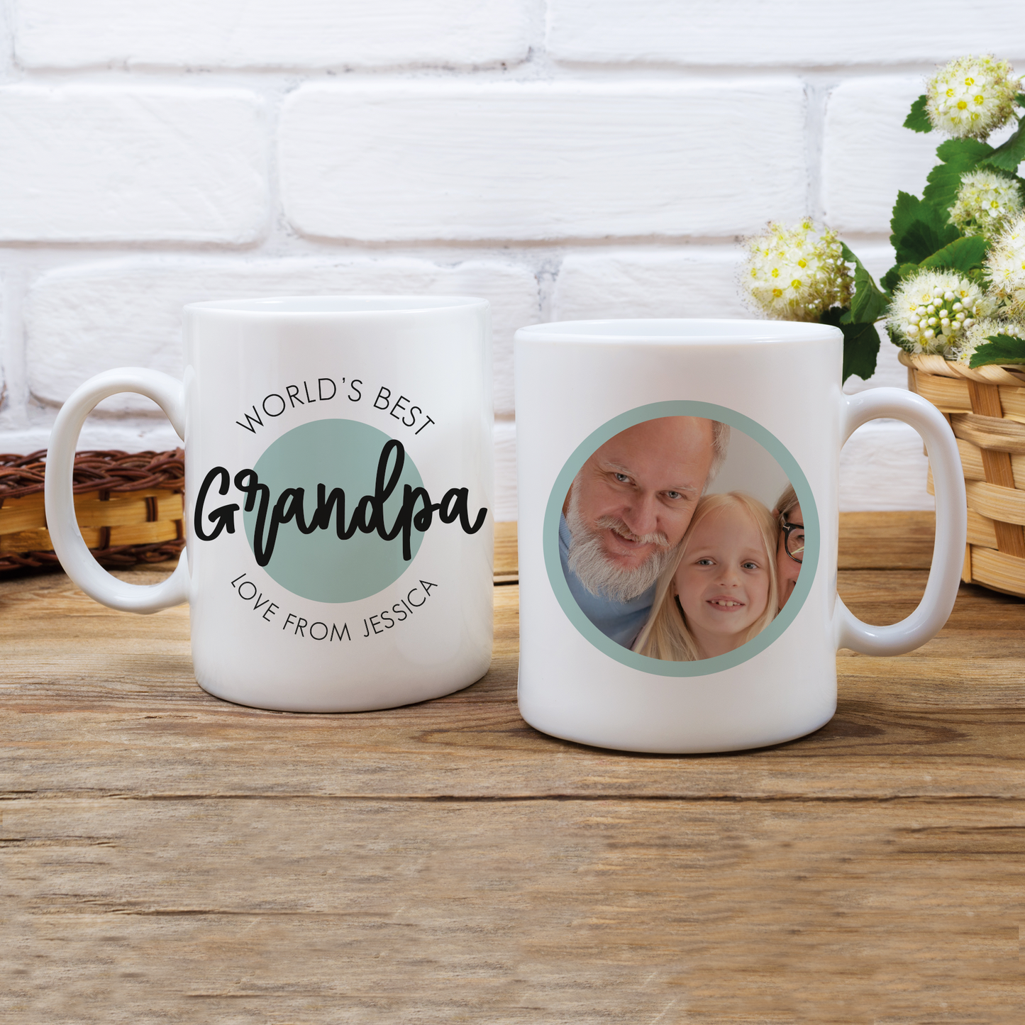 
                  
                    Personalised Best Daddy / Grandad Father's Day Photo Mug
                  
                