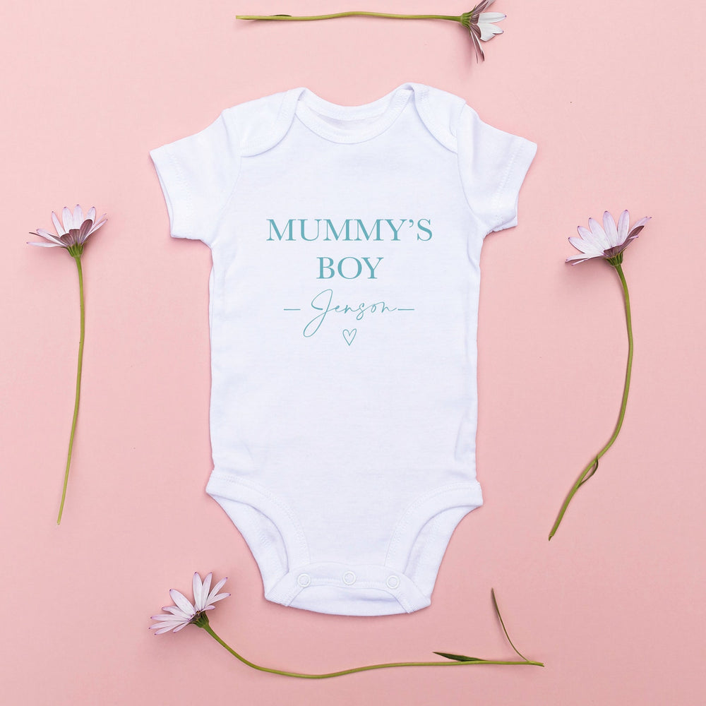 
                      
                        Personalised Mummy's Girl / Mummy's Boy Baby Vest
                      
                    