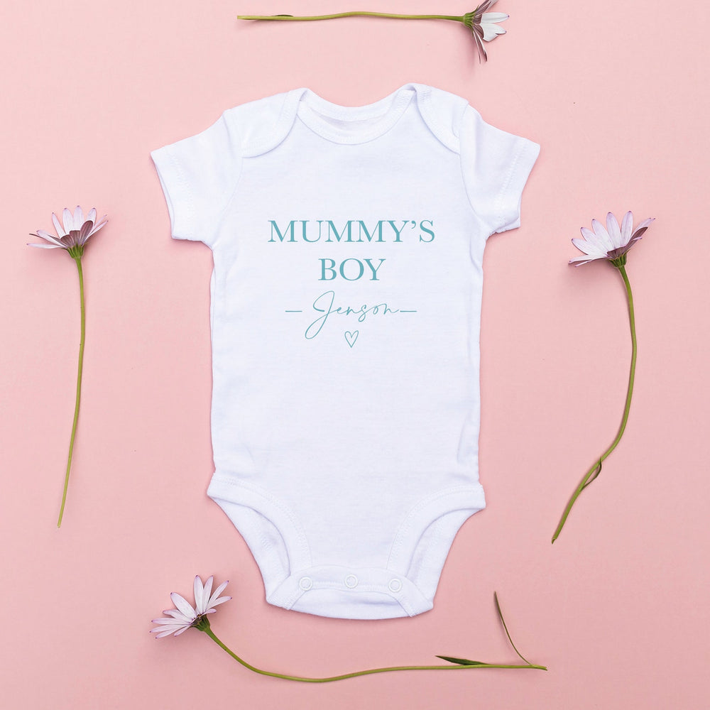
                  
                    Personalised Mummy's Girl / Mummy's Boy Baby Vest
                  
                