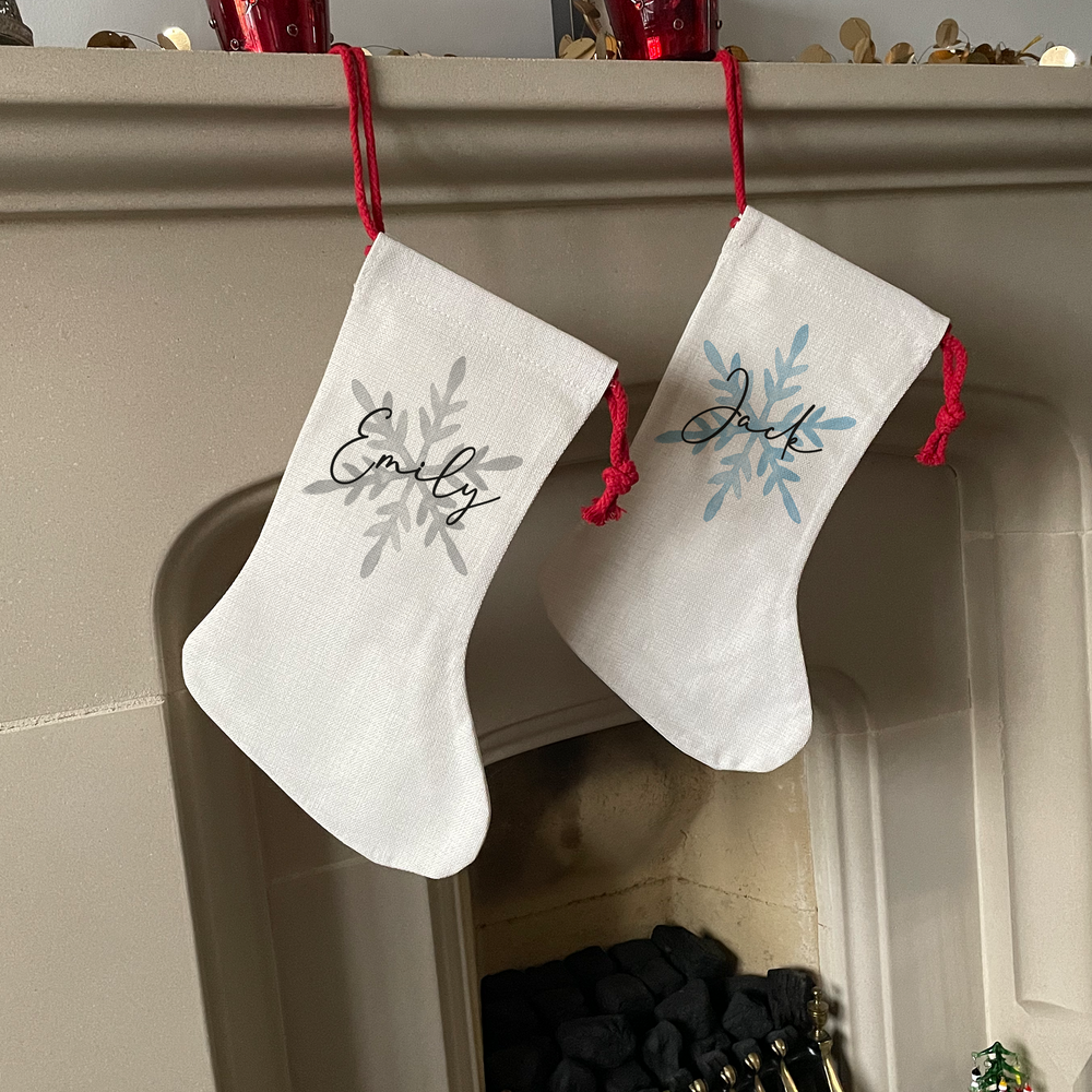 
                      
                        Personalised Snowflake Stocking
                      
                    