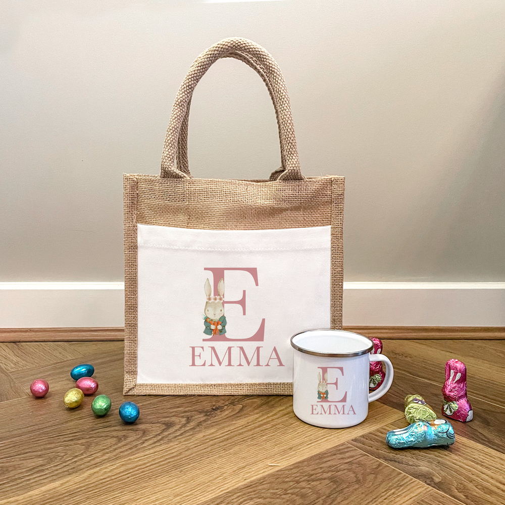 Personalised Easter Bag & Mug Gift Set