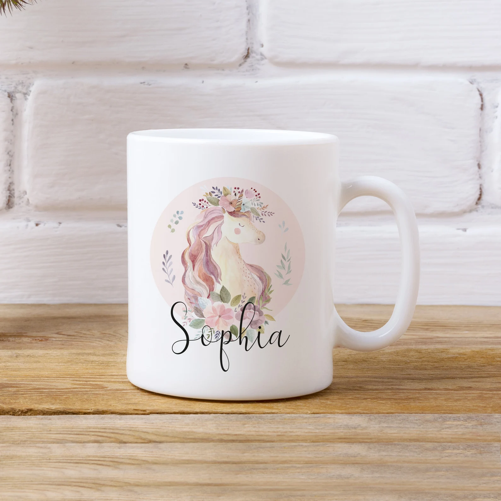 Personalised Unicorn Mug