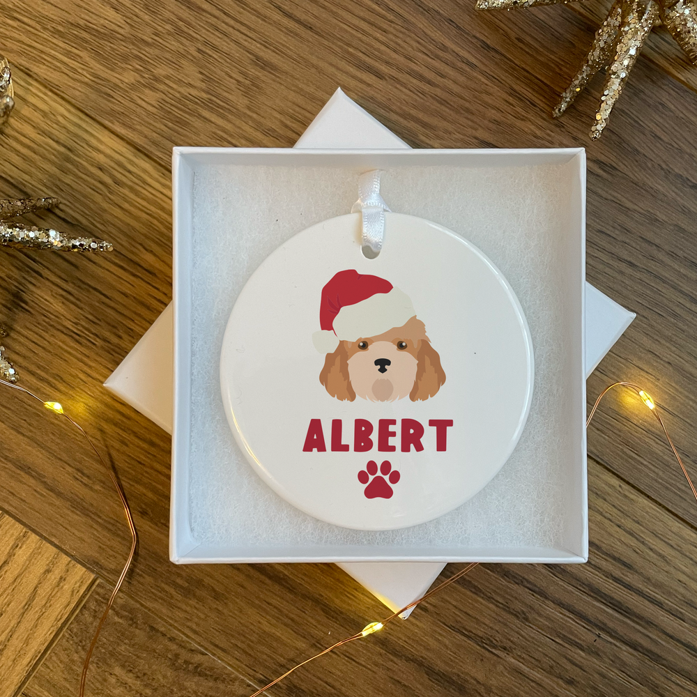 
                      
                        Personalised Dog Bauble
                      
                    