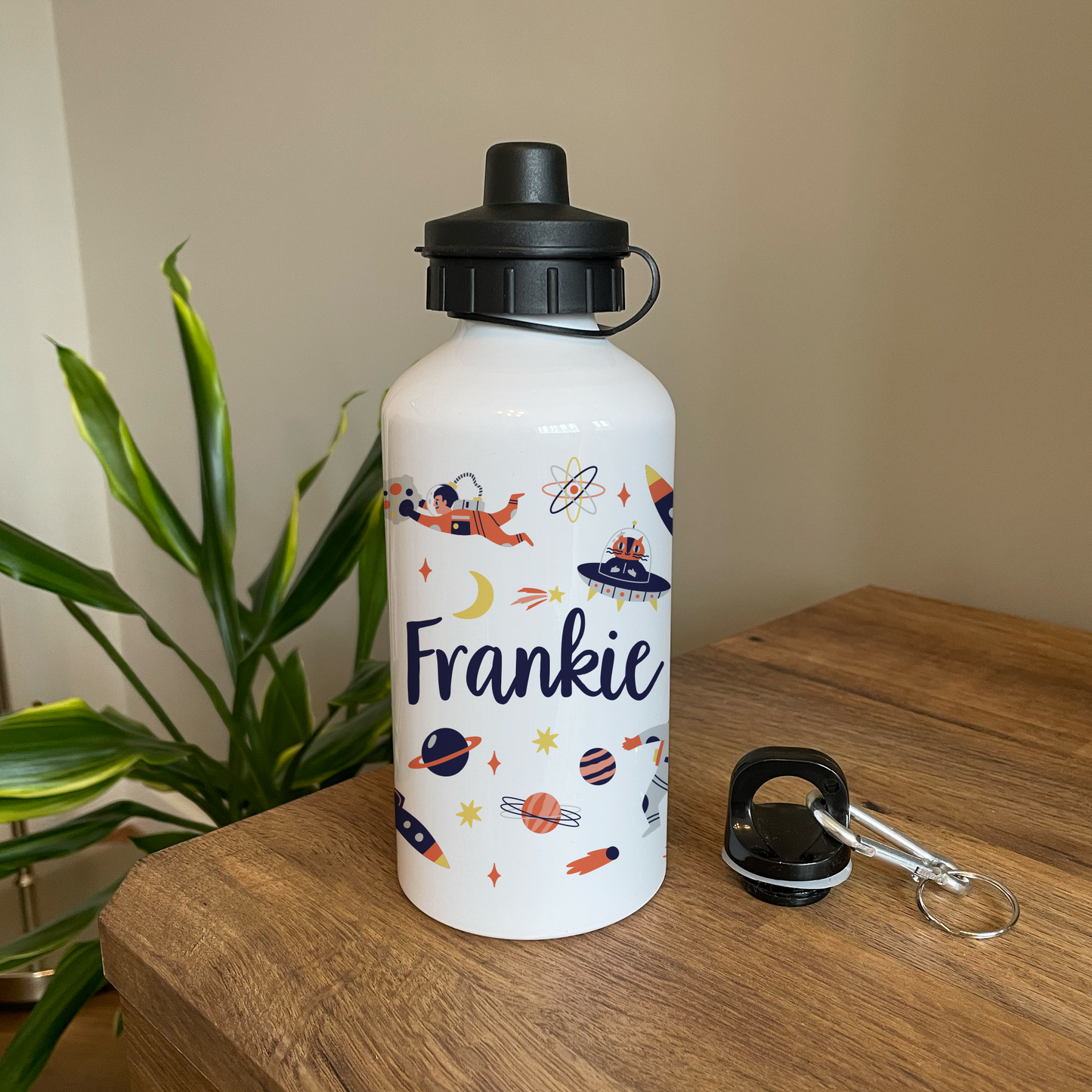 Personalised Space Water Bottle