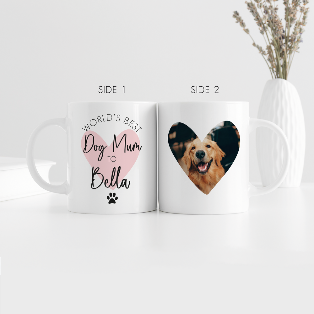 Personalised Pet Parent Mug & Coaster Set