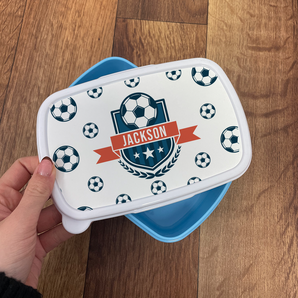 
                  
                    Personalised Football Snack Box
                  
                