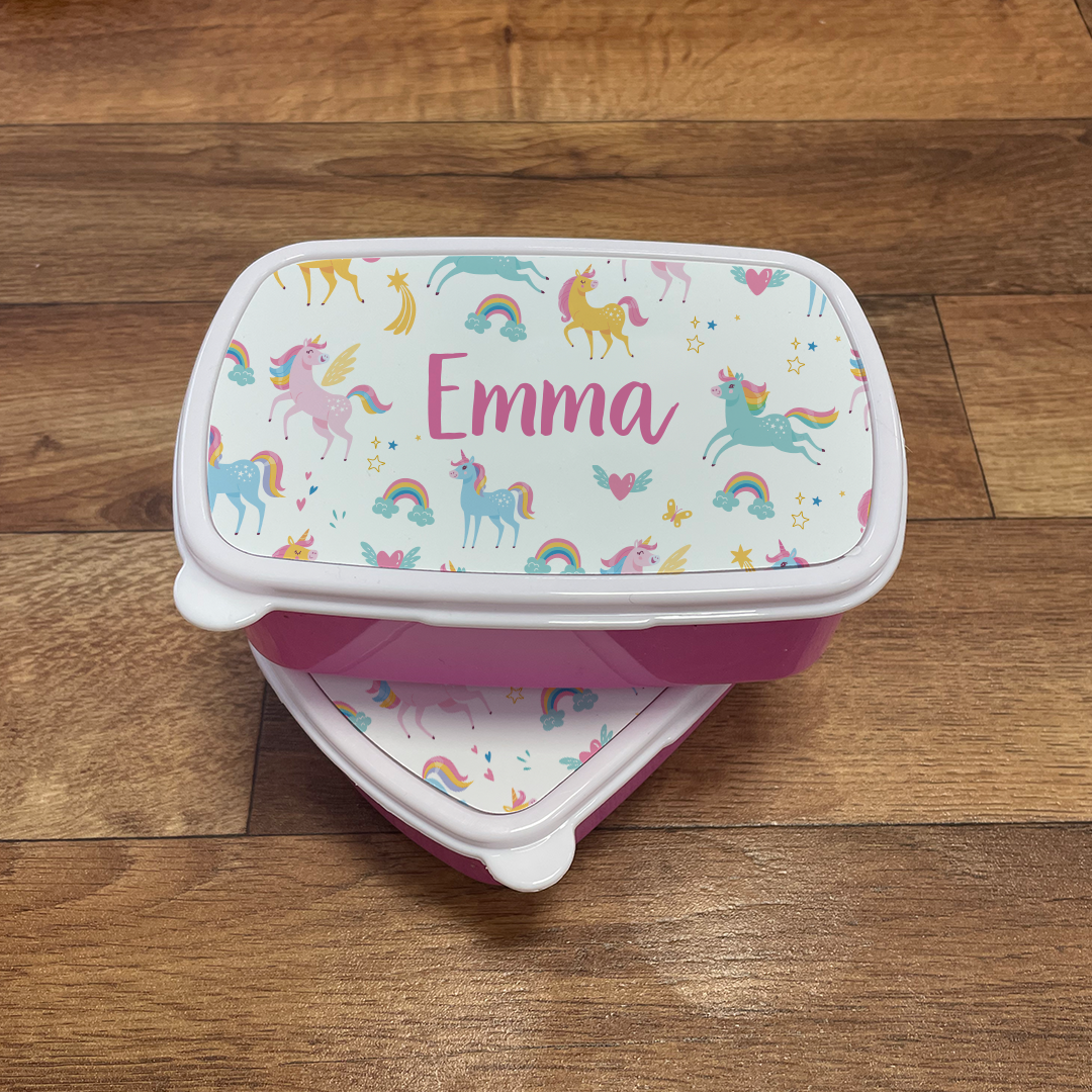 Personalised Unicorn Snack Box