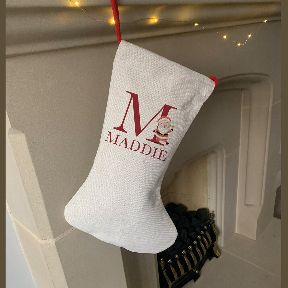 Personalised Christmas Initial Stocking