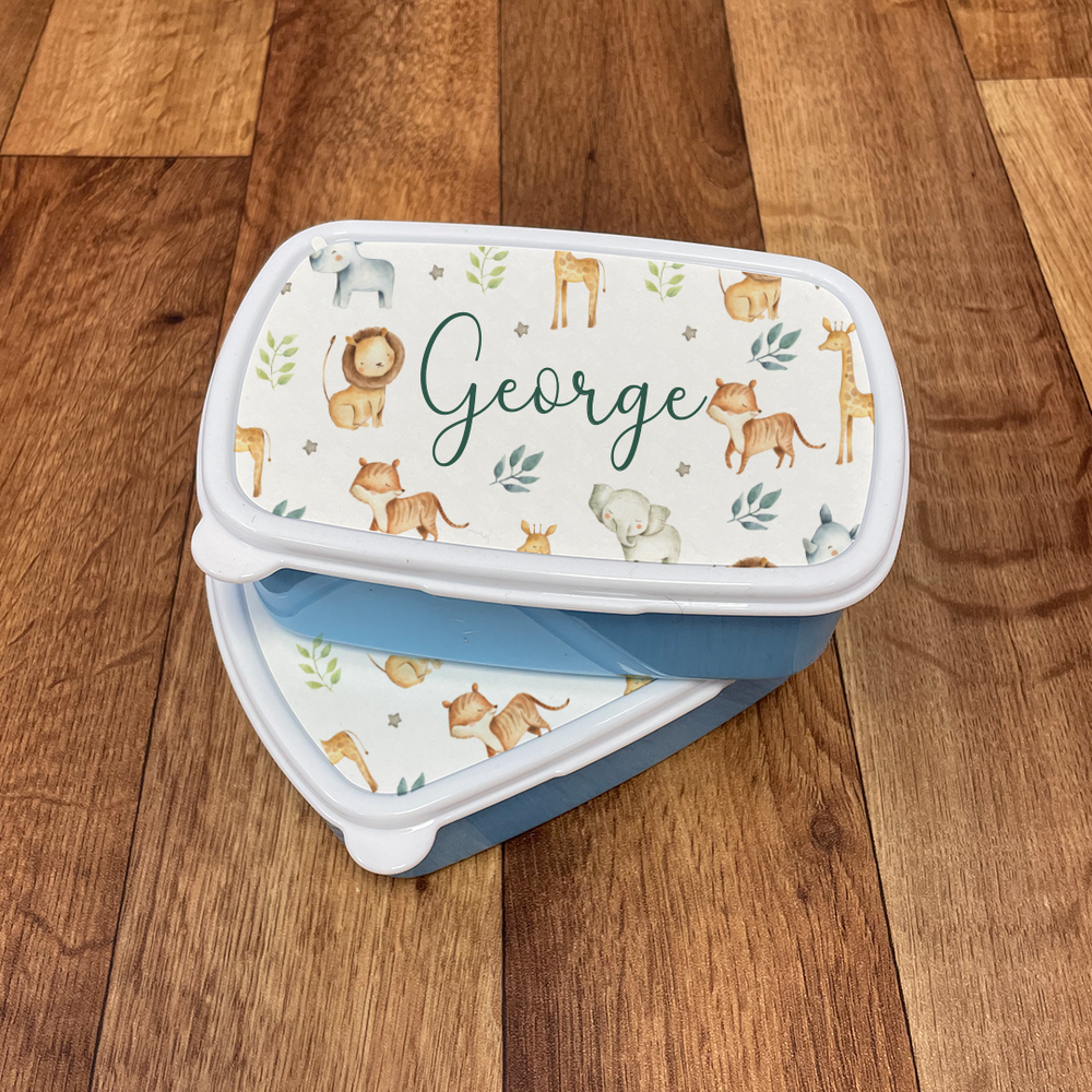 Personalised Jungle Snack Box