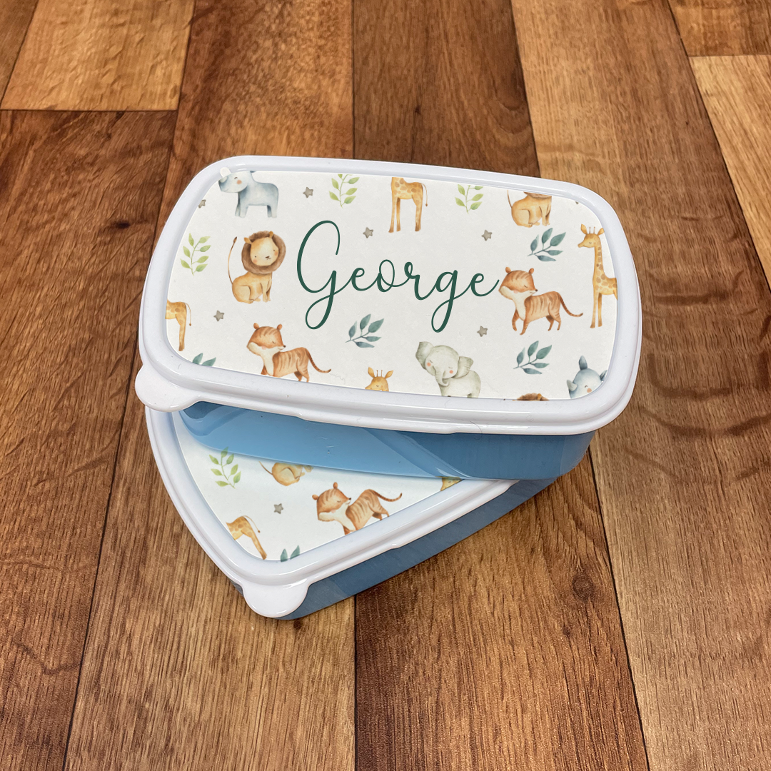 Personalised Jungle Snack Box